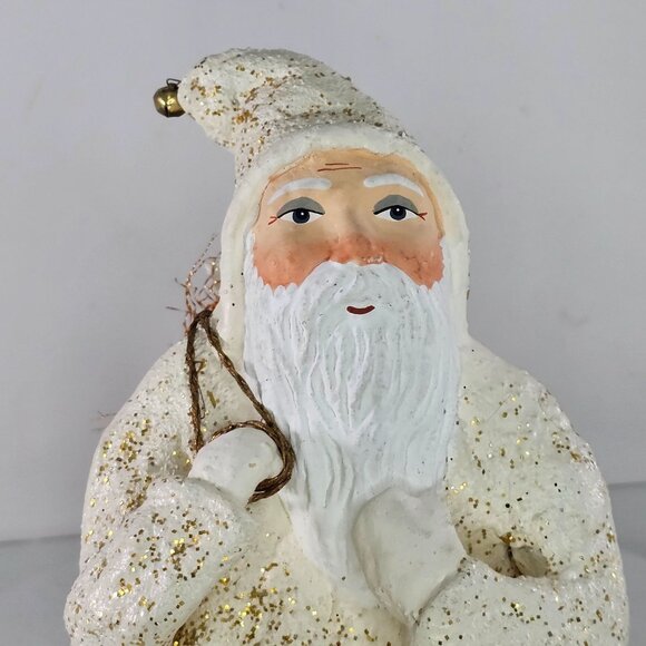 Department 56 Father Frost Shelf Sitter Santa Claus Belsnickle Stars Holiday - Picture 2 of 8